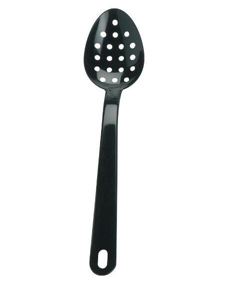 cuillère Exoglass perforée 34 cm noire