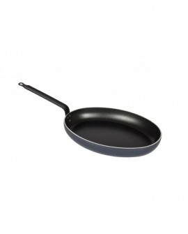 Chef poêle ovale anti-adhérente 40 cm
