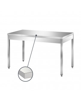 Table inox centrale 1100mm PVLaboConcept