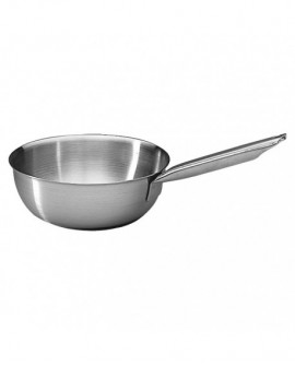 Tradition inox sauteuse évasée 20 cm