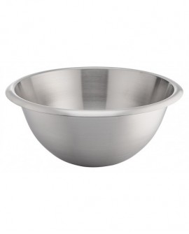 bassine inox hémisphérique 30 cm