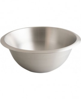bassine inox hémisphérique 40 cm