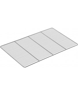 grille plate inox GN 2/1 65x53 cm renforcée