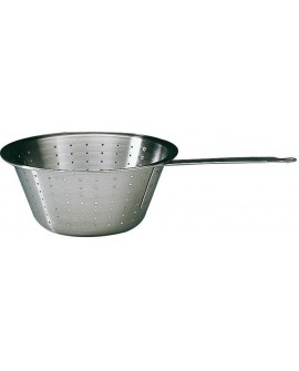 passoire inox à gras à poignée 24 cm