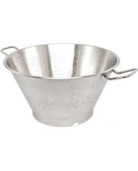 passoire conique inox fond cerclé 45 cm