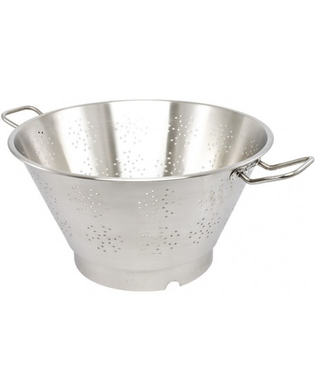 passoire conique inox fond cerclé 50 cm