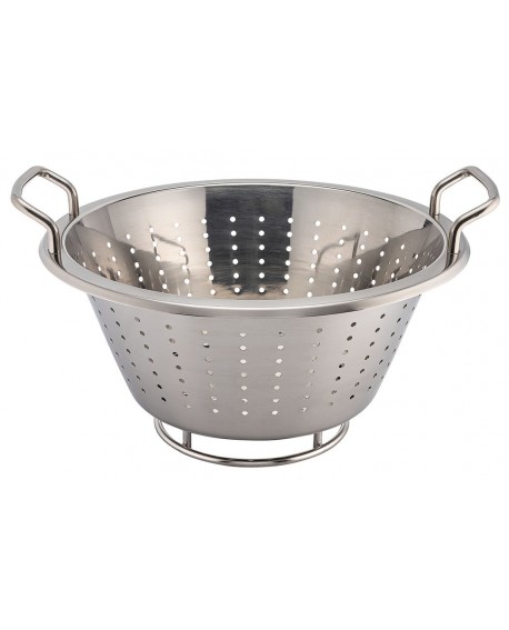 passoire inox conique à anses 24 cm