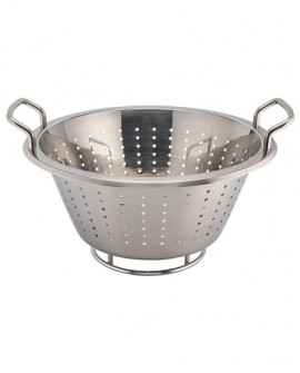 passoire inox conique à anses 32 cm