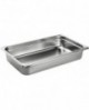 bac gastronorme plein inox - sans anse - GN 1/1 profondeur 20 cm