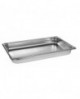 bac gastronorme perforé inox - sans anse - GN 1/1 profondeur 6.5 cm