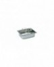 bac gastronorme plein inox - avec anses escamotables - GN 1/2 profondeur 15 cm