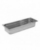 bac gastronorme perforé inox - sans anse - GN 2/4 profondeur 10 cm
