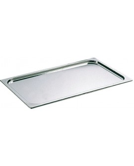 couvercle inox sans poignée GN 1/4 - pour bac gastronorme sans anse