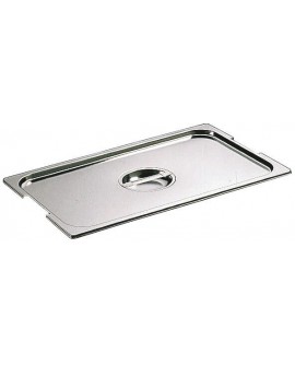 couvercle inox avec poignée GN 1/2 - pour bac gastronorme avec anses fixes ou escamotables