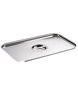 couvercle inox avec poignée GN 1/1 - pour bac gastronorme avec anses panier