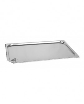 couvercle inox étanche GN 1/1 - pour bac gastronorme sans anse