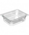 Cristal Plus bac gastronorme en copolyester - GN 1/2 profondeur 6.5 cm