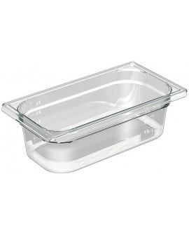 Cristal Plus bac gastronorme en copolyester - GN 1/3 profondeur 10 cm