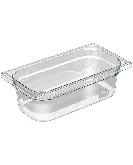 Cristal Plus bac gastronorme en copolyester - GN 1/3 profondeur 10 cm