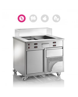 TeppTwin TT1 module de cuisson et refroidissement avec aspiration intégrée Casta