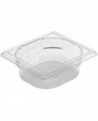 Cristal Plus bac gastronorme en copolyester - GN 1/6 profondeur 15 cm