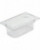 Cristal Plus bac gastronorme en copolyester - GN 1/9 profondeur 10 cm