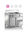 TeppTwin TT2 module de cuisson et refroidissement avec aspiration intégrée CASTA