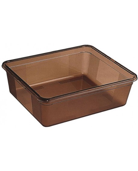 Alto Plus bac gastronorme en copolyester fumé - GN 2/1 profondeur 20 cm