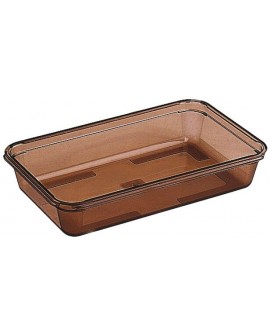 Alto Plus bac gastronorme en copolyester fumé - GN 1/1 profondeur 10 cm