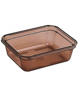 Alto Plus bac gastronorme en copolyester fumé - GN 1/2 profondeur 15 cm