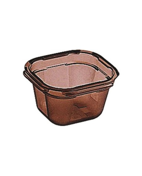 Alto Plus bac gastronorme en copolyester fumé - GN 1/6 profondeur 10 cm
