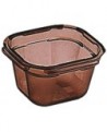 Alto Plus bac gastronorme en copolyester fumé - GN 1/6 profondeur 10 cm