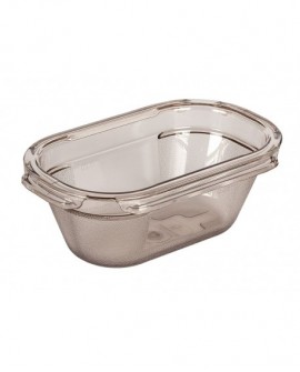 Alto Plus bac gastronorme en copolyester fumé - GN 1/9 profondeur 6.5 cm
