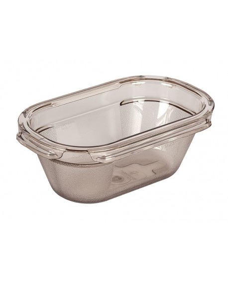 Alto Plus bac gastronorme en copolyester fumé - GN 1/9 profondeur 6.5 cm