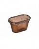 Alto Plus bac gastronorme en copolyester fumé - GN 1/9 profondeur 10 cm