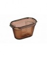 Alto Plus bac gastronorme en copolyester fumé - GN 1/9 profondeur 10 cm