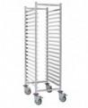 Optimo échelle format pâtissier 60 x 40 cm - entrée 40 cm - 20 niveaux espacement 7,5 cm