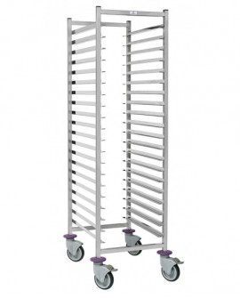 Optimo échelle format pâtissier 60 x 40 cm - entrée 40 cm - 20 niveaux espacement 6,7 cm