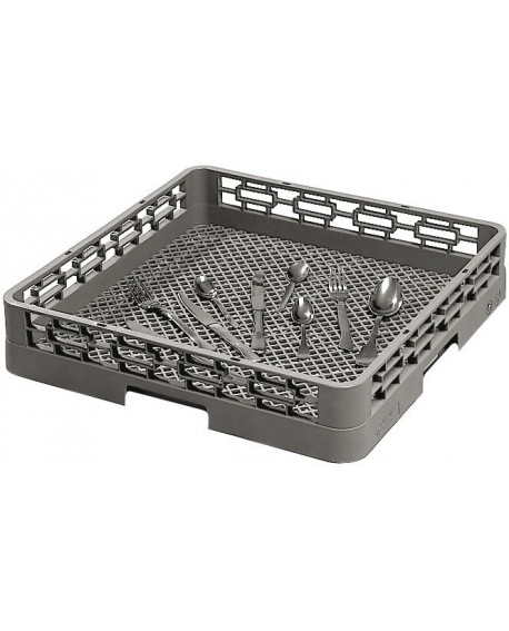 panier de base pour couverts avec fond maille 1x1 cm