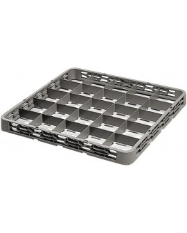 réhausse avec cloisons - h 4.5 cm - pour casiers 25 verres