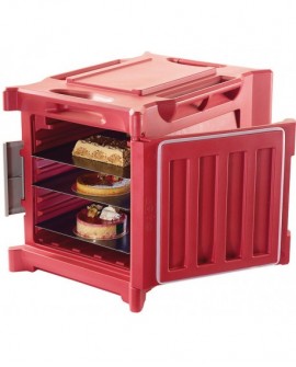 Sherpa conteneur isotherme pour pâtisserie et traiteur E8 600x400 8 niveaux