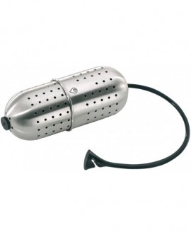 boule à condiments inox  12 x 4.5 cm