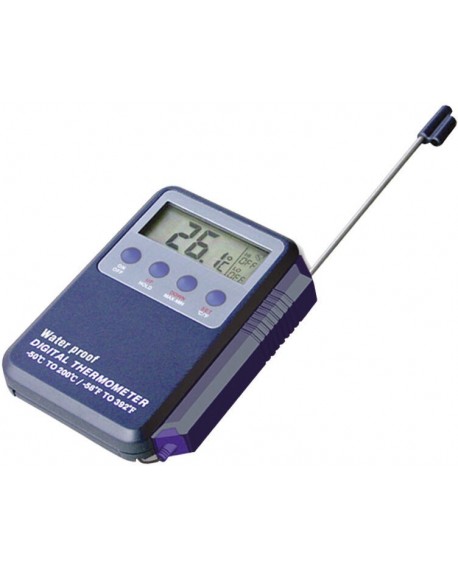 thermomètre de cuisson sonde digital avec al larme IP65 de -50° à +200° c
