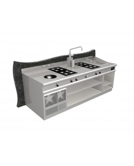FOURNEAU A INDUCTION MENU SYSTEM - OCCASION