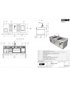 FOURNEAU A INDUCTION MENU SYSTEM - OCCASION