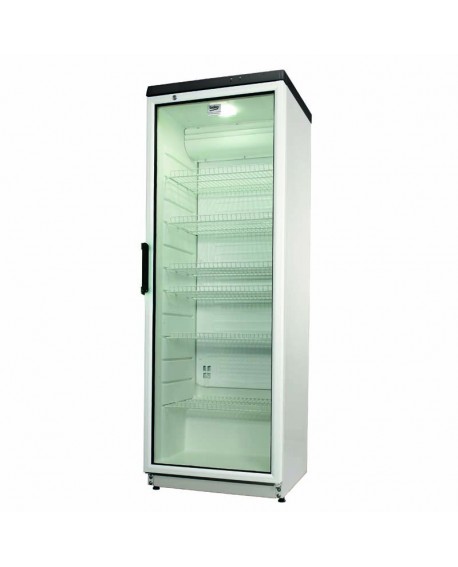 Réfrigérateur blanc à porte  Vitrée ADN 203/2 BEKO