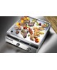 Grillade induction inox 10000W 2 zones Garland by INDUCS