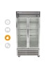 Armoire GN 2 portes vitrées T-35GD01 TRUE