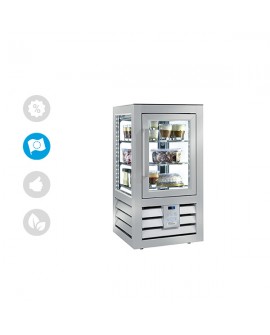 Vitrine à pâtisserie 1 porte vitrée Neo100v - Silfer