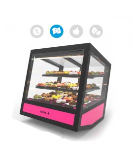 VITRINE CUBE - QBO L - LED CHANGE - SAYL